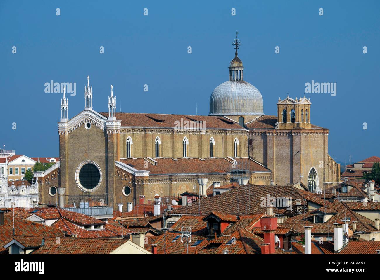Kirche Basilika dei Santi Giovanni e Paolo, Venedig, Venetien, Veneto, Iatlia Stockfoto