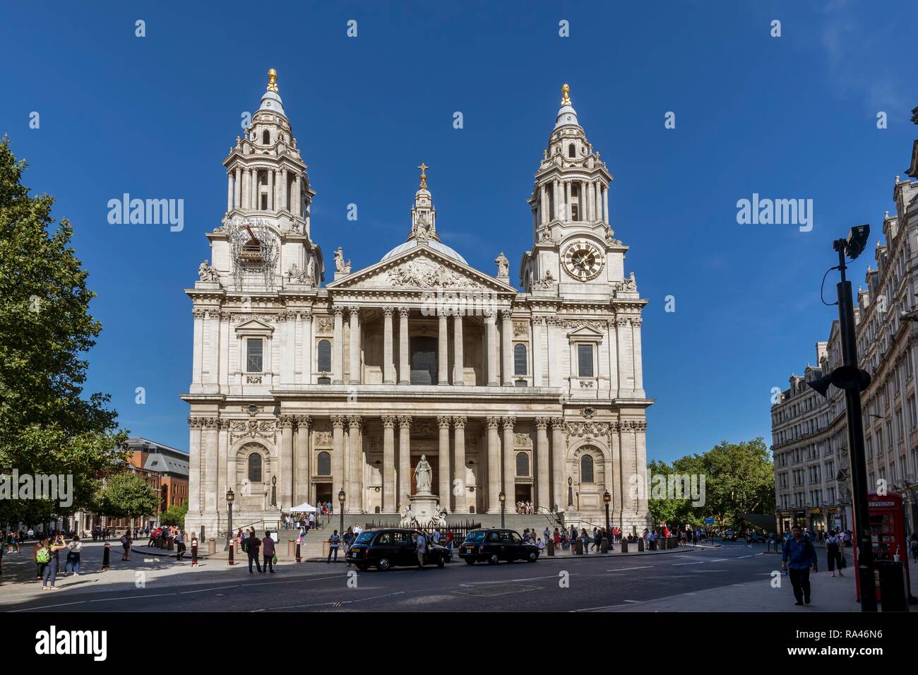 St. Paul's Cathedral, London, Großbritannien Stockfoto