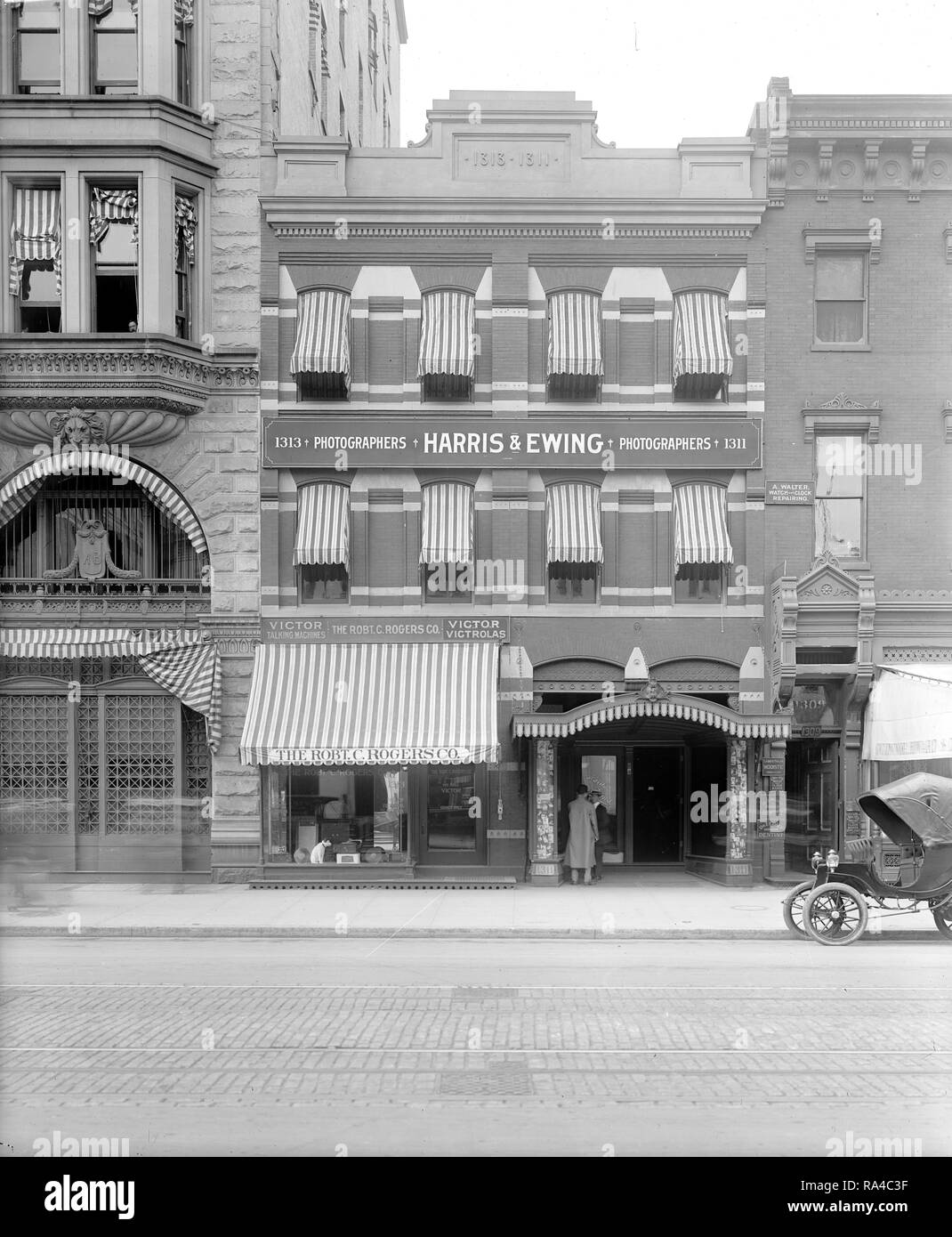 Äußere des Harris & Ewing Photo Studio Ca. 1900 (caption Staaten Dies ist die 'alte' Studio) Stockfoto