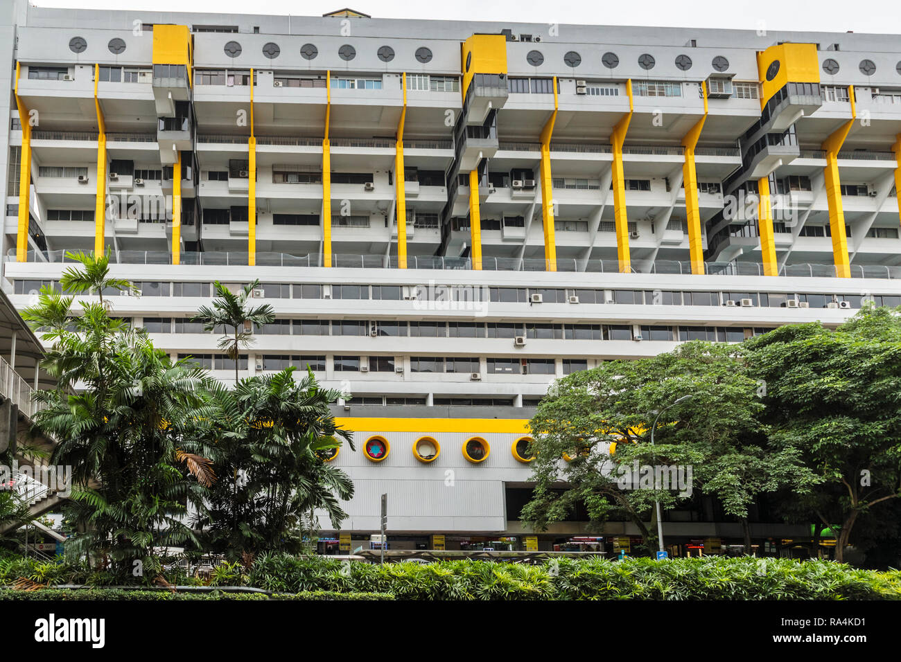 Golden Mile Complex, 5001 Beach Rd, Singapur Stockfoto