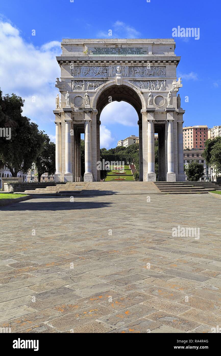 Architektur arco della vittoria Fotos und Bildmaterial in hoher