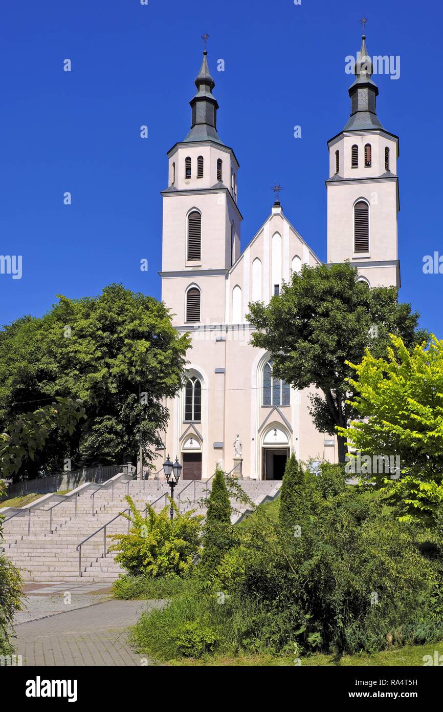 Piatnica, Podlachien - kosciol Parafialny pw. Przemienienia Panskiego Piatnica, Podlachien/Polen - Die verklärung Pfarrkirche in der Innenstadt von Piatnica, Lomza Region, im nord-östlichen Pol Stockfoto