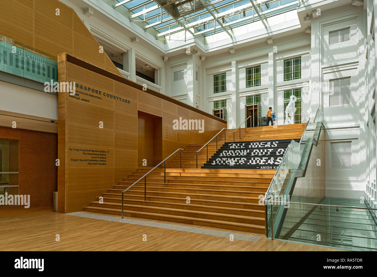 National Gallery Singapur Stockfoto