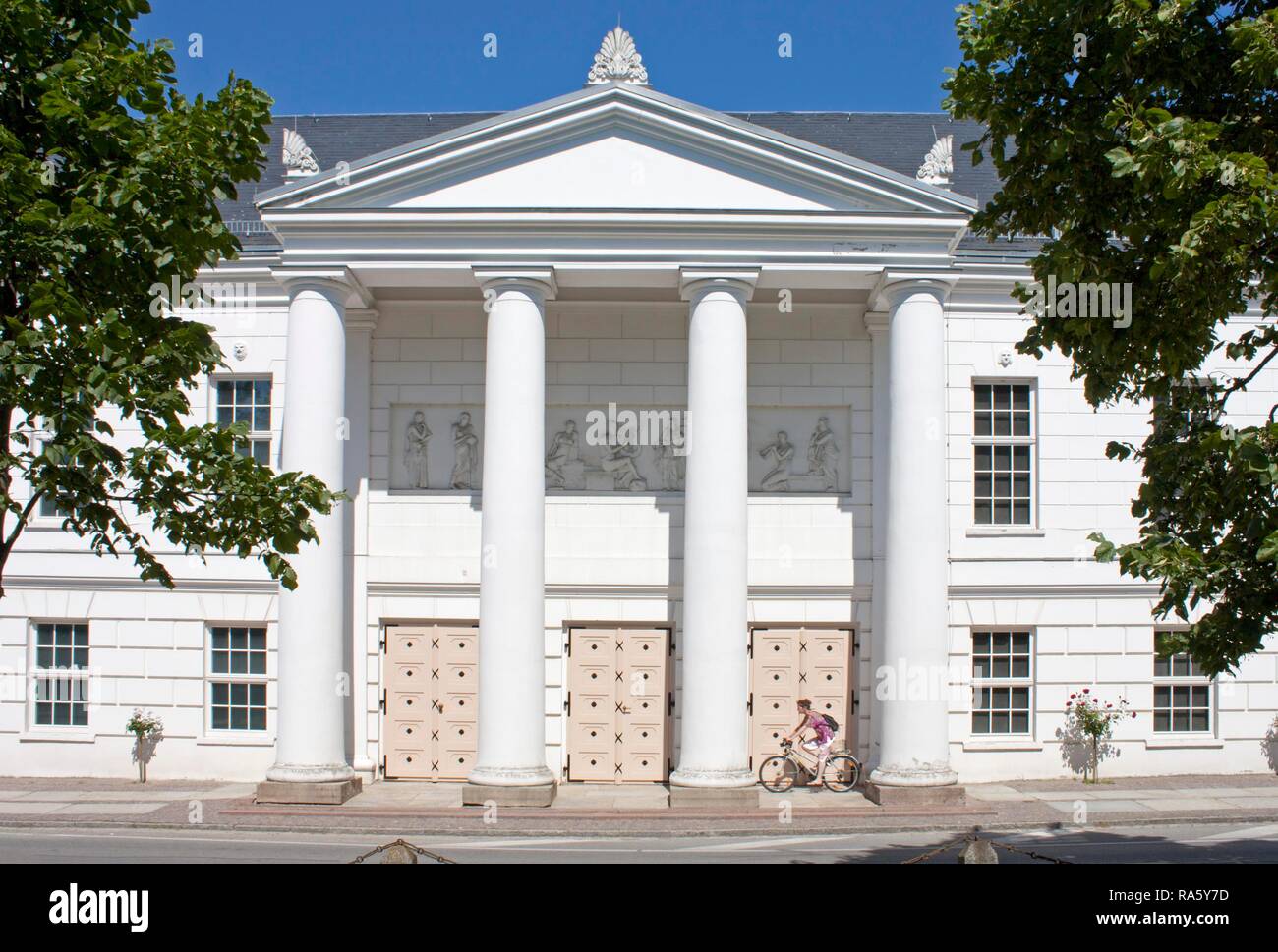 Theater Putbus, Insel Rügen, Mecklenburg-Vorpommern Stockfoto