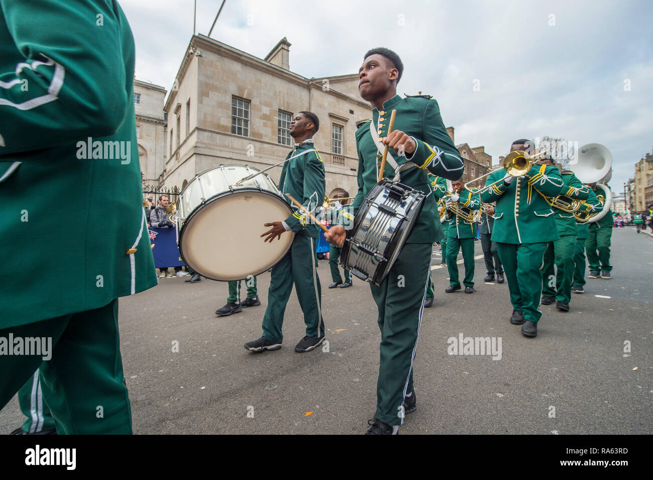 2019 London New Years Day Parade am 1. Januar, vom Piccadilly an Whitehall in London, UK. Credit: Malcolm Park/Alamy. Stockfoto