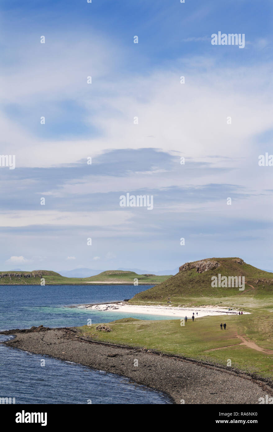 Coral Beach Claigan Isle of Skye Stockfoto