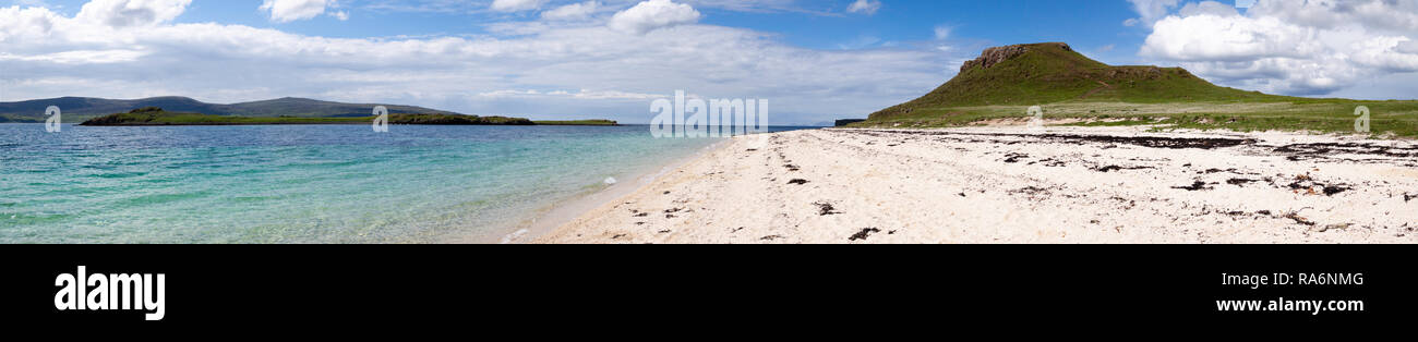 Coral Beach Claigan Isle of Skye Stockfoto