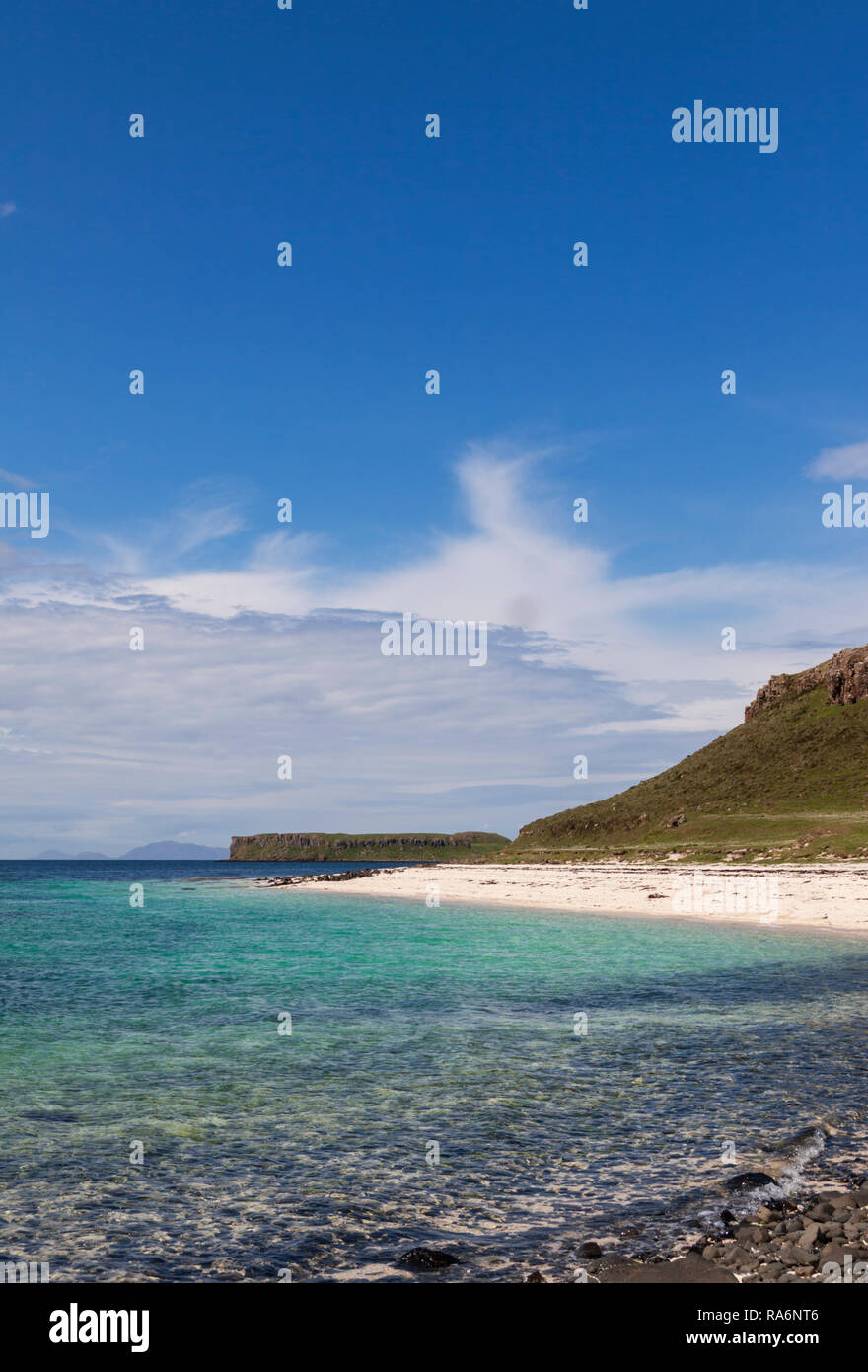 Coral Beach Claigan Isle of Skye Stockfoto