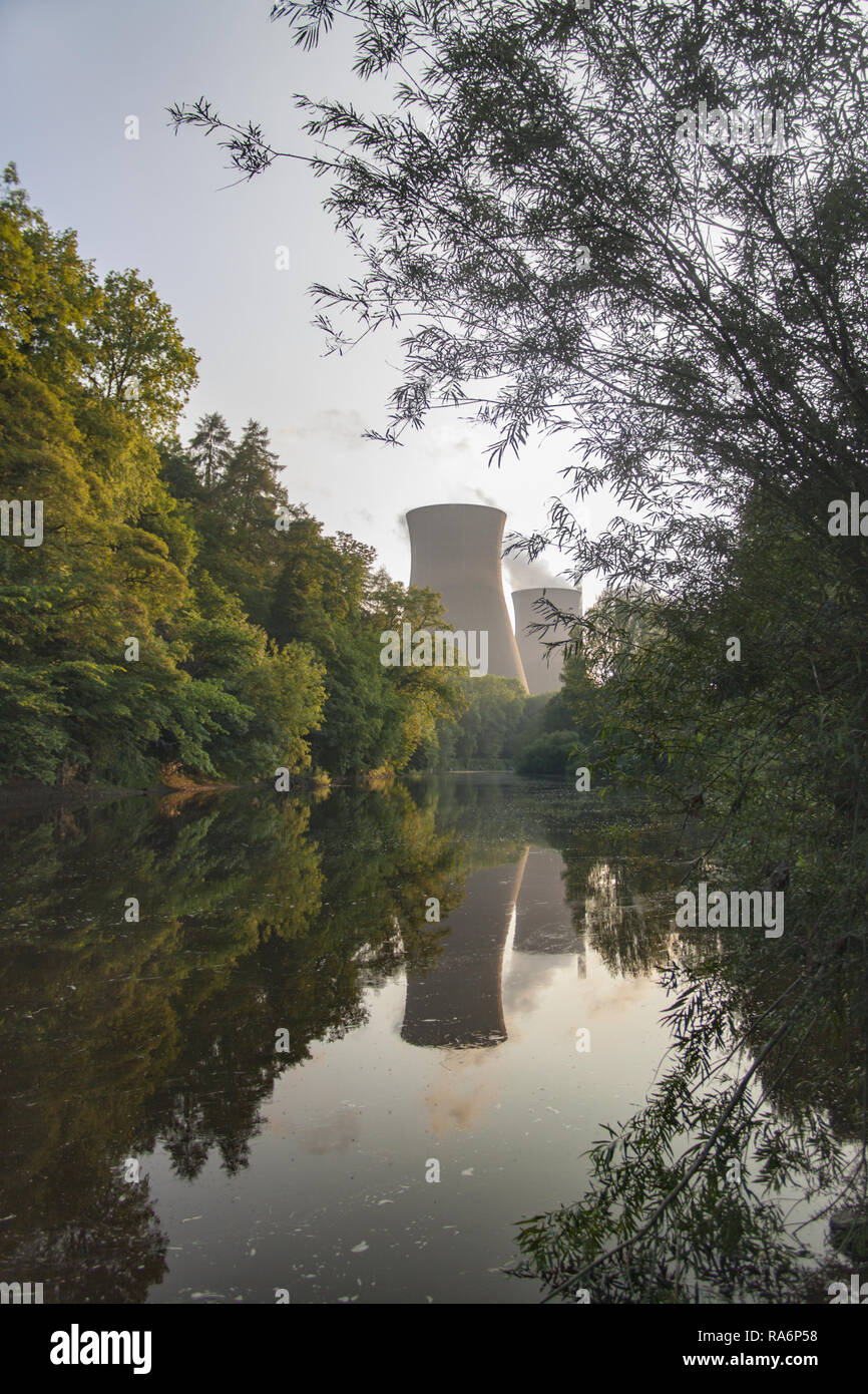 Ironbridge Kraftwerk Stockfoto