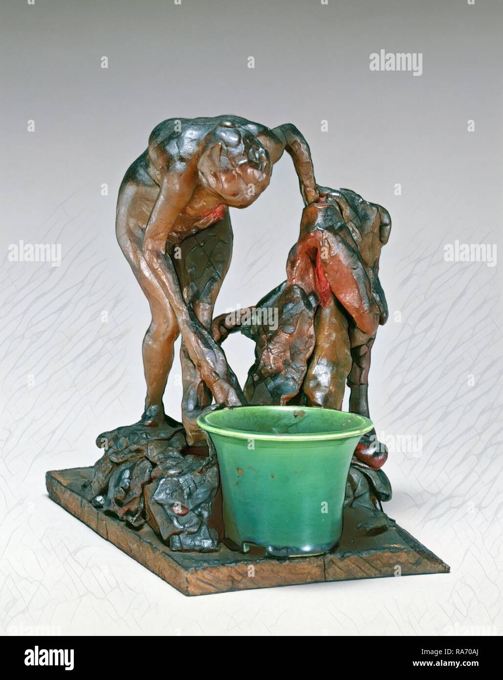 Roman 15. oder 16. Jahrhundert, Alexander VI (Rodrigo Borgia, C. 1431-1503), Papst 1492 [Vorderseite], 1492-1503, Bronze Neuerfundene Stockfoto