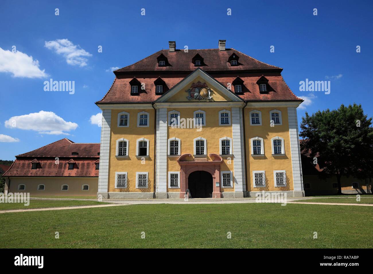 Schloss Theuern Schloss, Bergbau und Industrie Museum, Theuern, Kuemmersbruck Gemeinde, Landkreis Amberg-Sulzbach Stockfoto