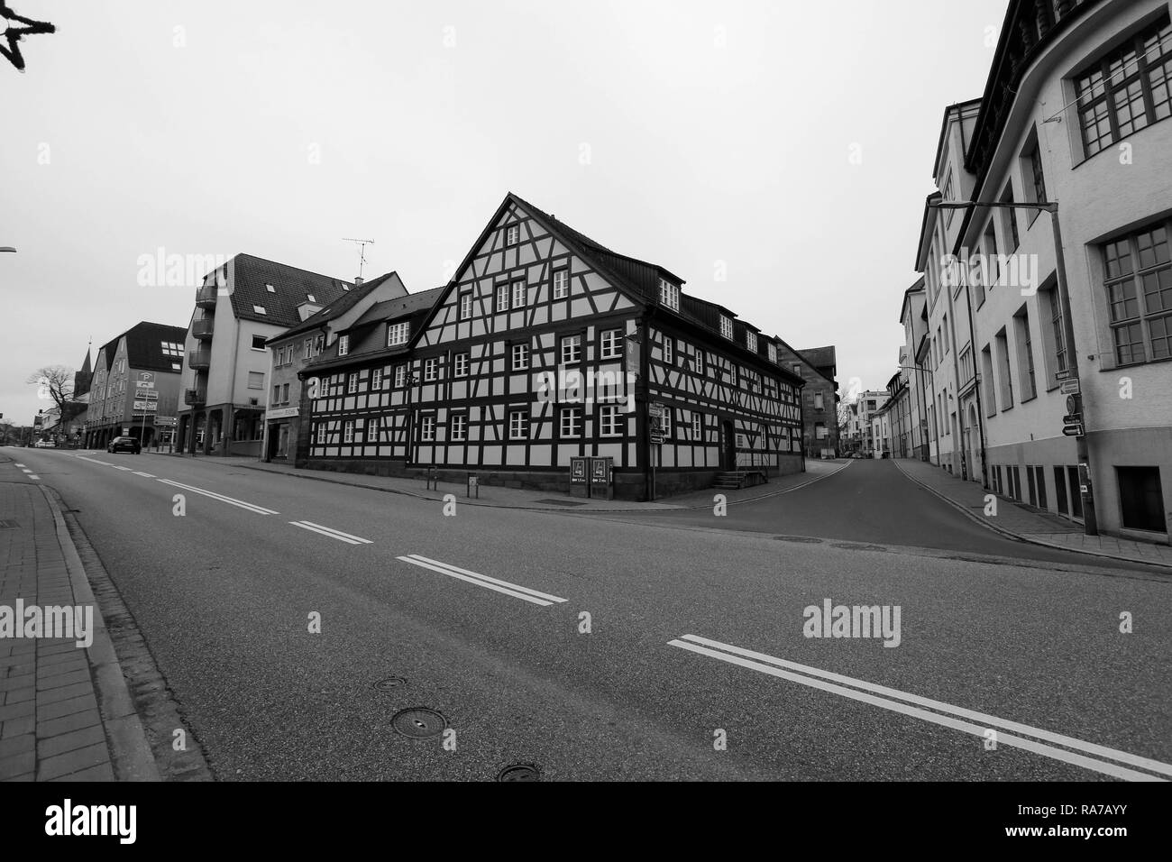 Blick auf die Stadt Nürnberg. Bayern, Deutschland. Stockfoto