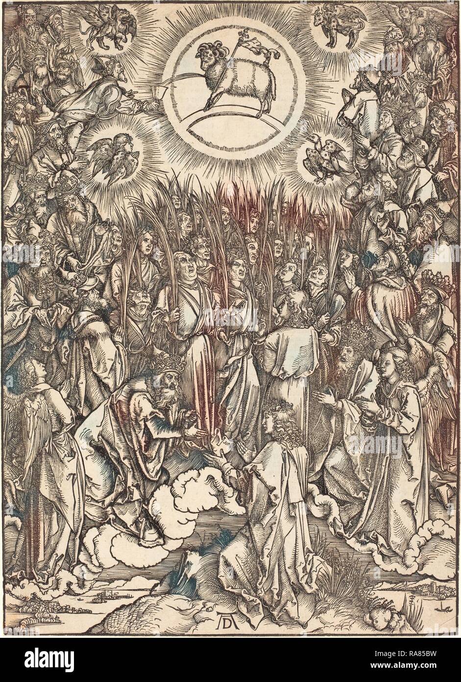 Albrecht Dürer (1471 - 1528), die Anbetung des Lammes, wahrscheinlich C.