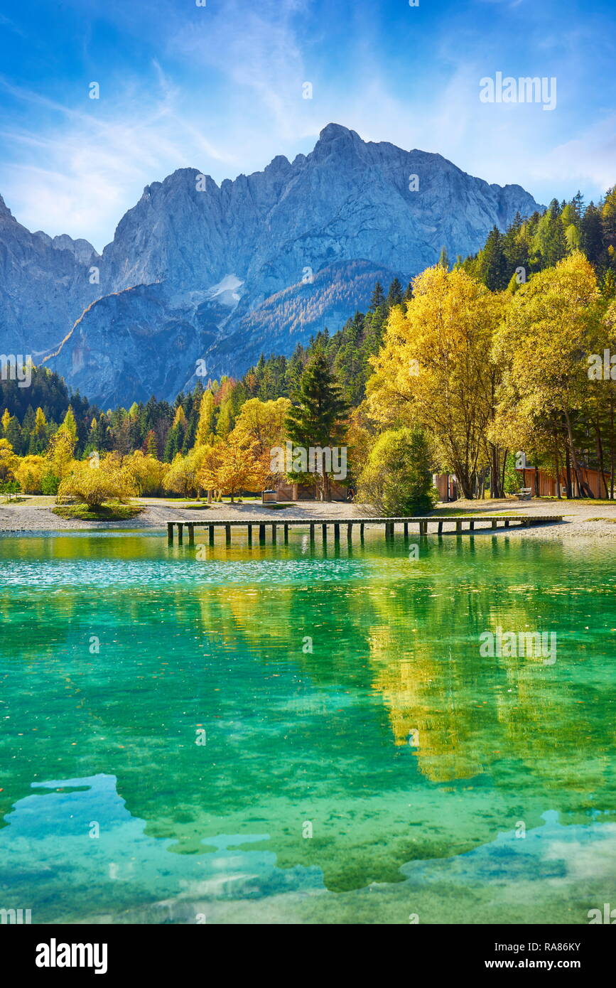 Jasna See, Julische Alpen, Slowenien Stockfoto