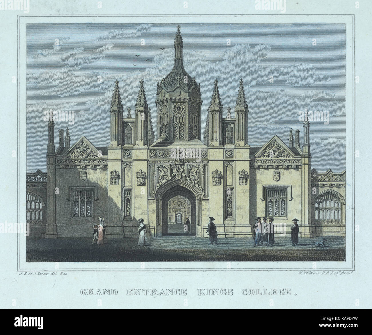 Kings College Stockfoto