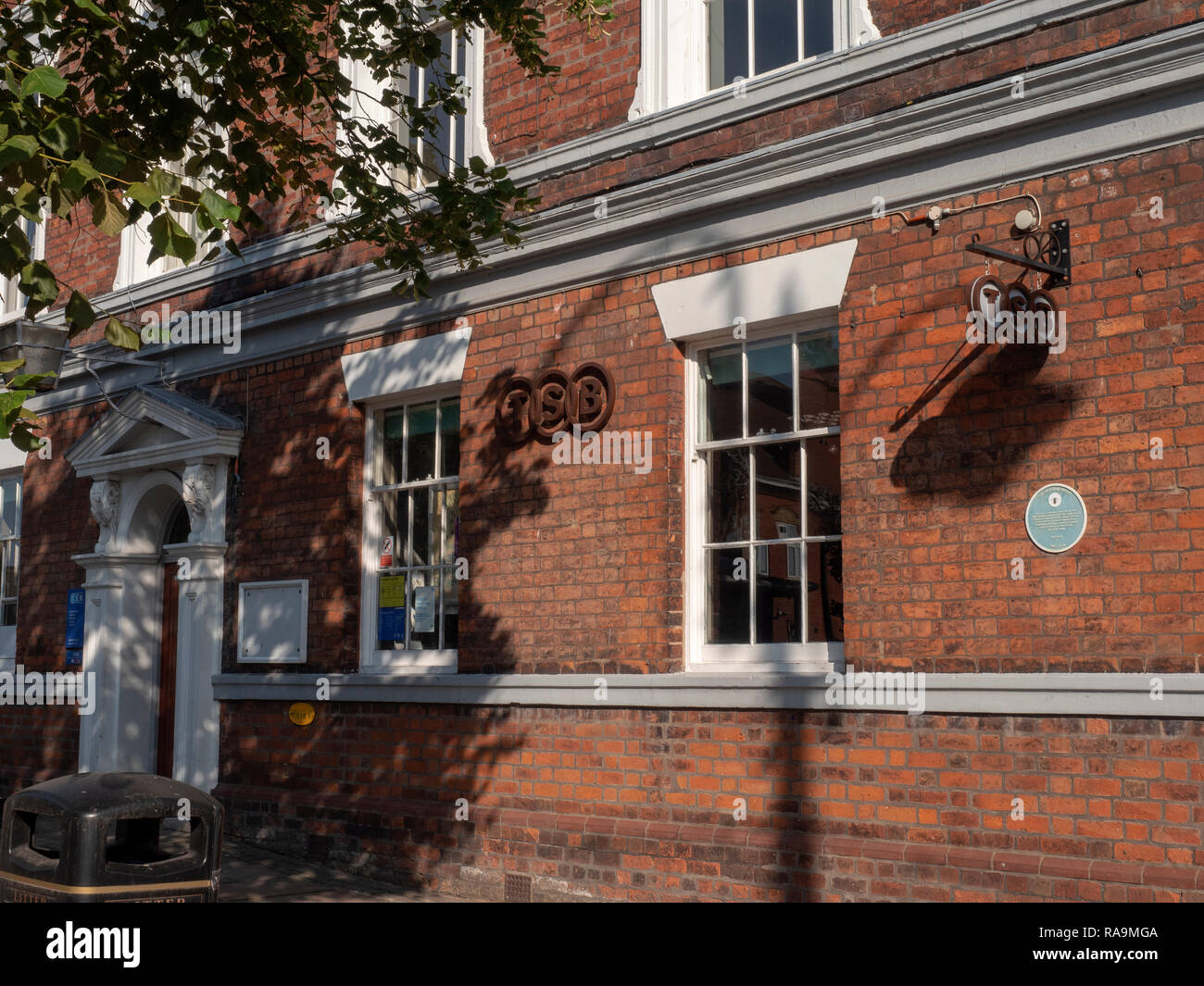 Ehemalige "Das Rathaus" Gebäude, Main Street, Frodsham, Cheshire, England, Großbritannien Stockfoto