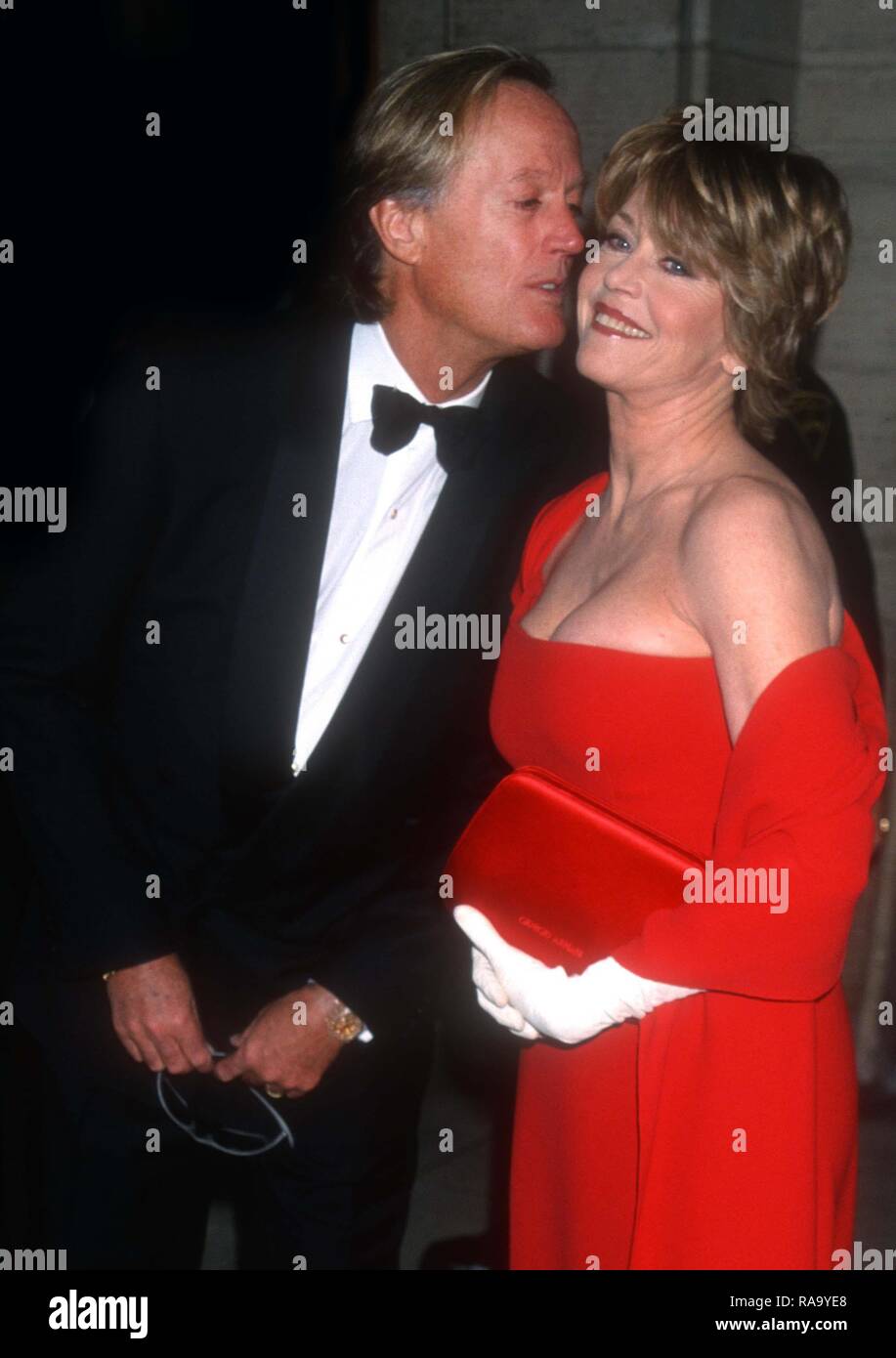 Peter Fonda Jane Fonda 2001 Foto von John Barrett/PHOTOlink Stockfoto