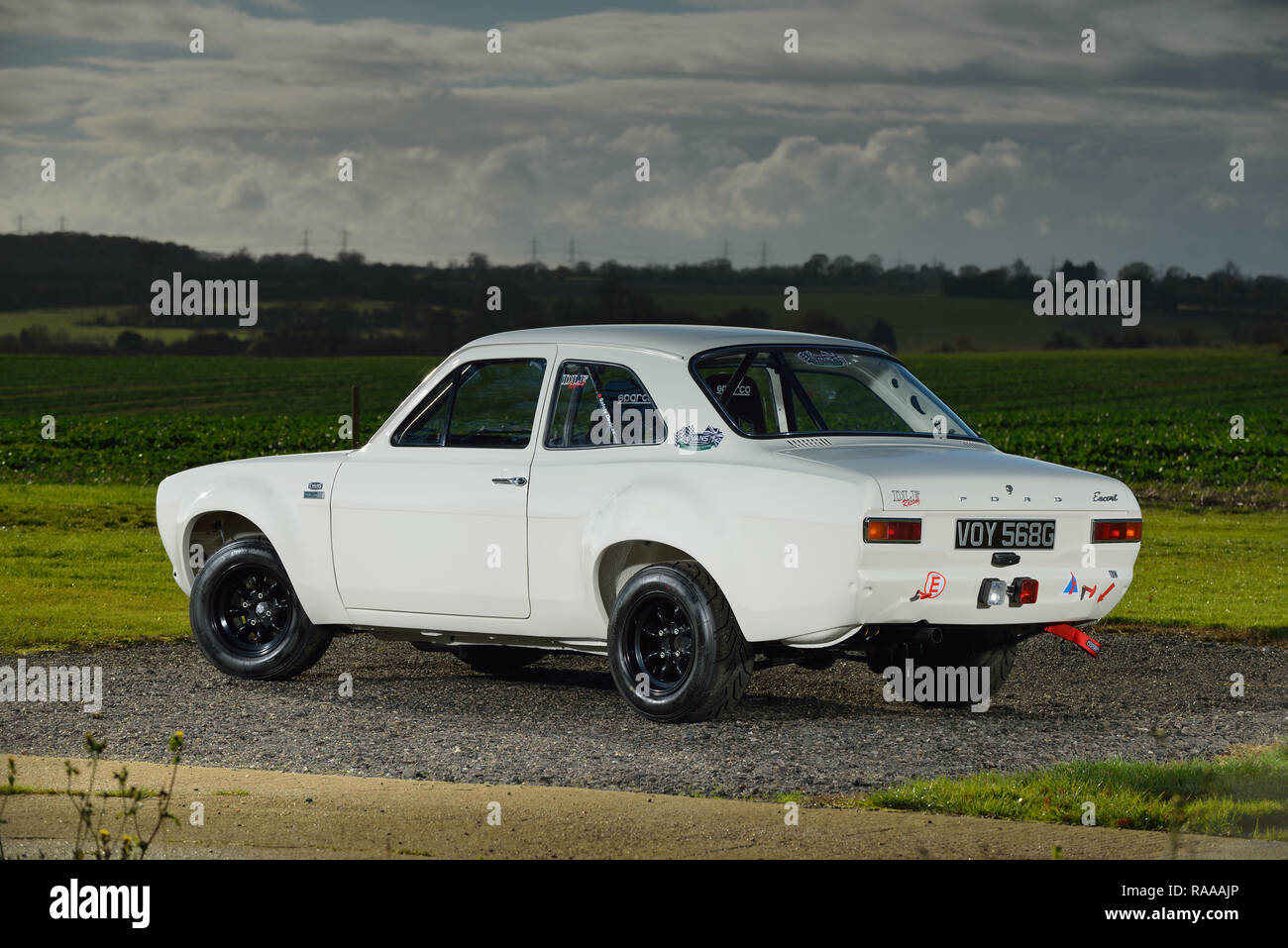 Escort Mk 1 Bubble Arch Lotus Twin Cam Stockfoto