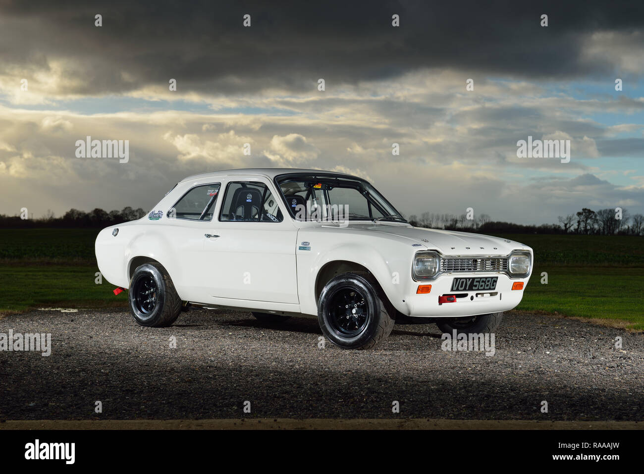 Escort Mk 1 Bubble Arch Lotus Twin Cam Stockfoto