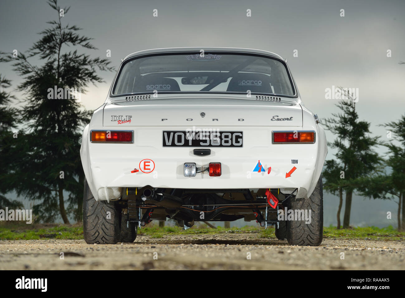 Escort Mk 1 Bubble Arch Lotus Twin Cam Stockfoto