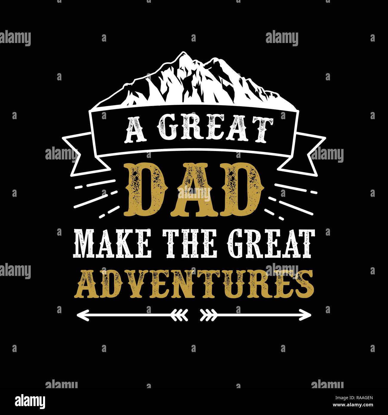 Vater S Tag Sagen Und Zitate Ein Toller Papa Machen Das Grosse Abenteuer Stock Vektorgrafik Alamy