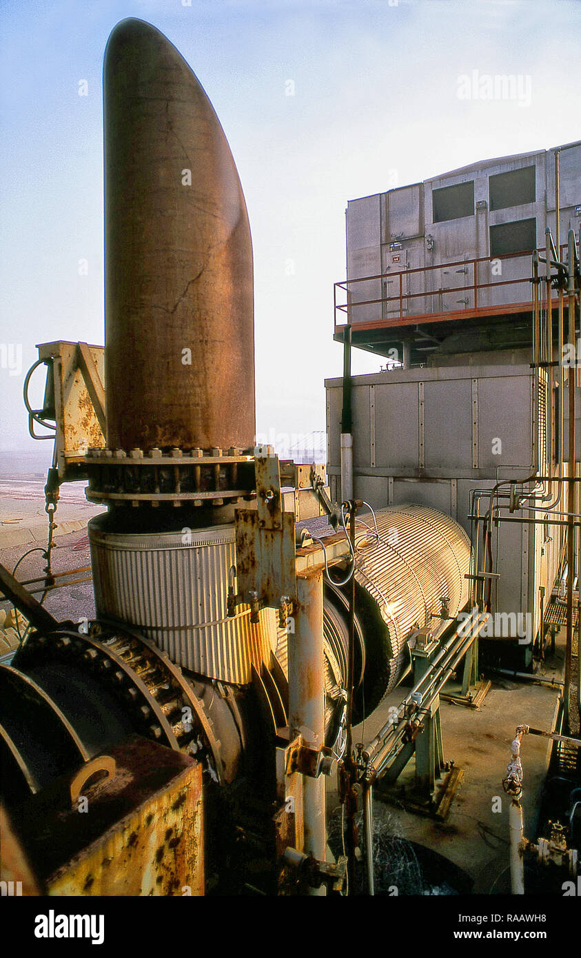 Rohr- und Raffinerie Pipelines Stockfoto
