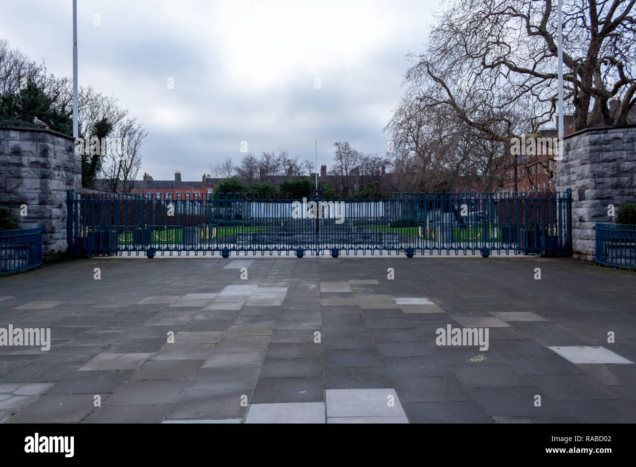Ein Bild der Garten der Erinnerung in Dublin Stadt, erinnert sich diejenigen, die im Namen der Irischen Republik gestorben Stockfoto