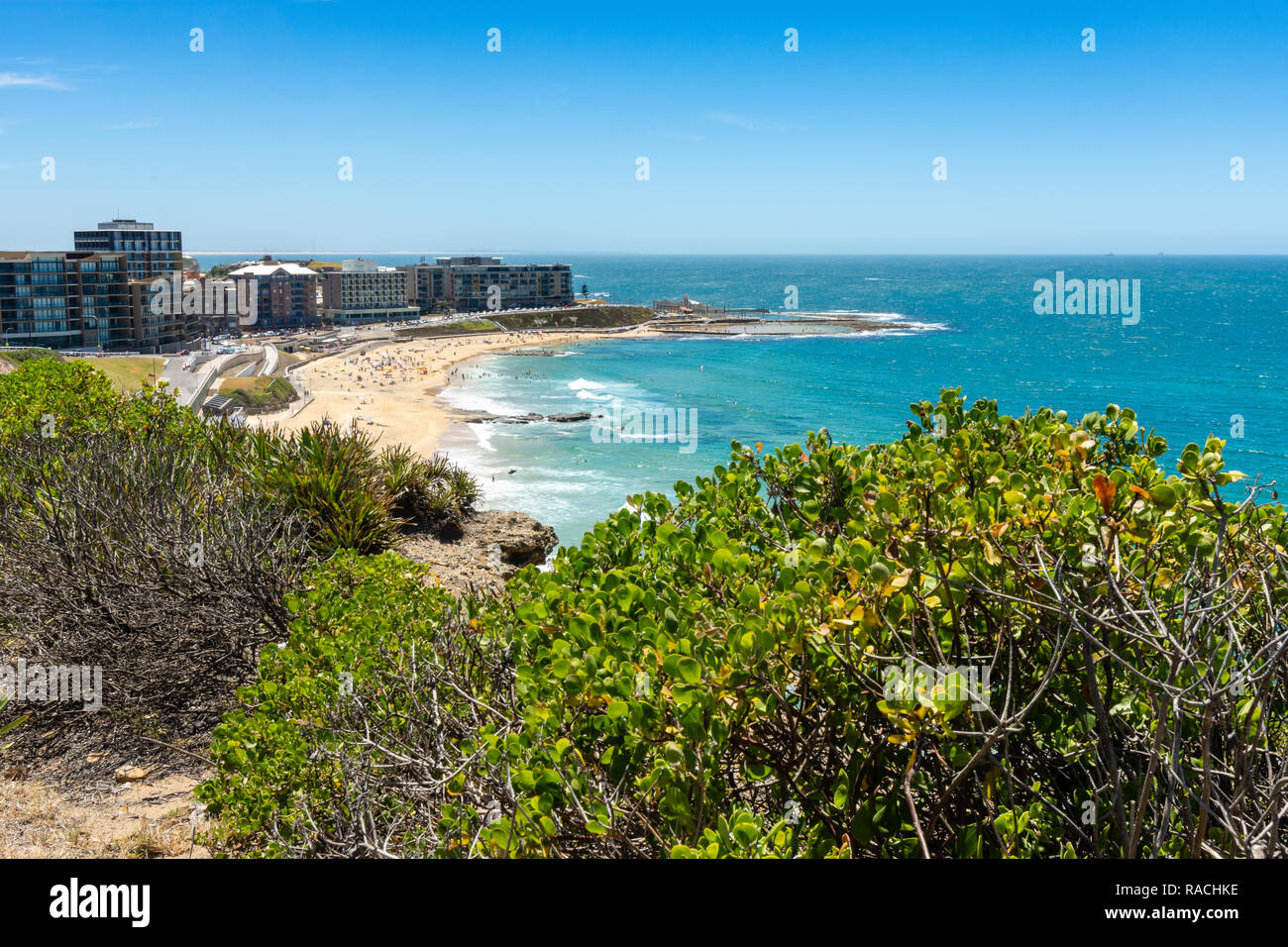South Beach Newcastle - Newcastle - Australien Stockfoto