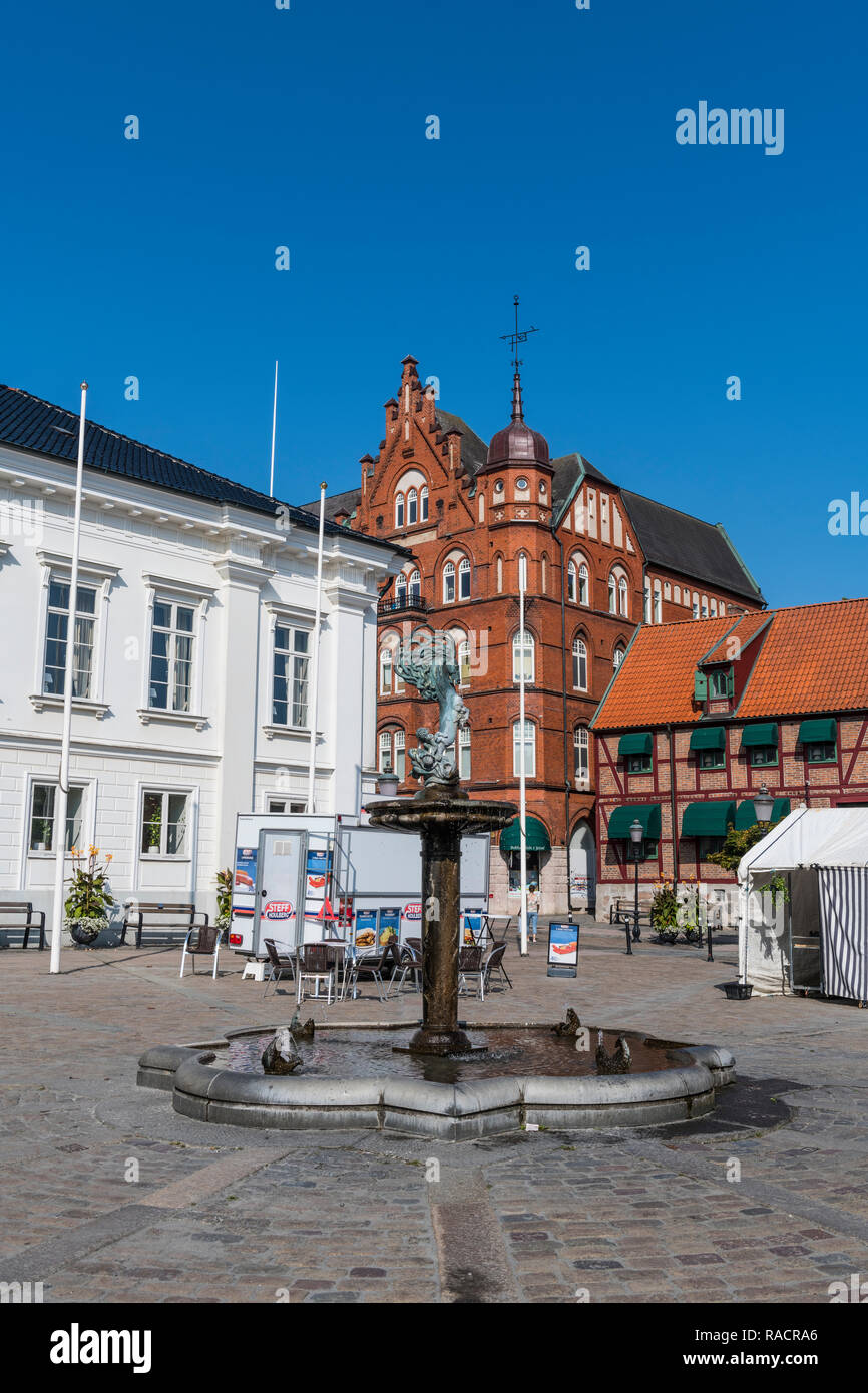 Historische Altstadt von Ystad, Schweden, Skandinavien, Europa Stockfoto