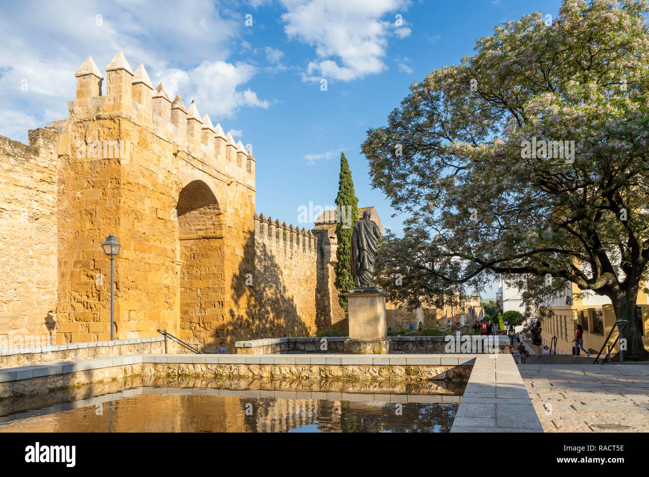 Historische Almodavar Tor, Cordoba, Andalusien, Spanien, Europa Stockfoto