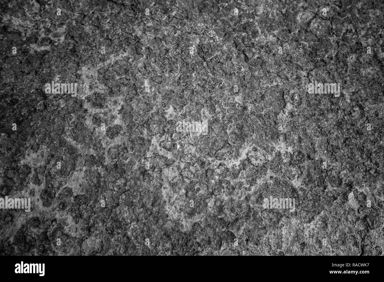 Stein Granit Hintergrund Textur Grau Stockfoto