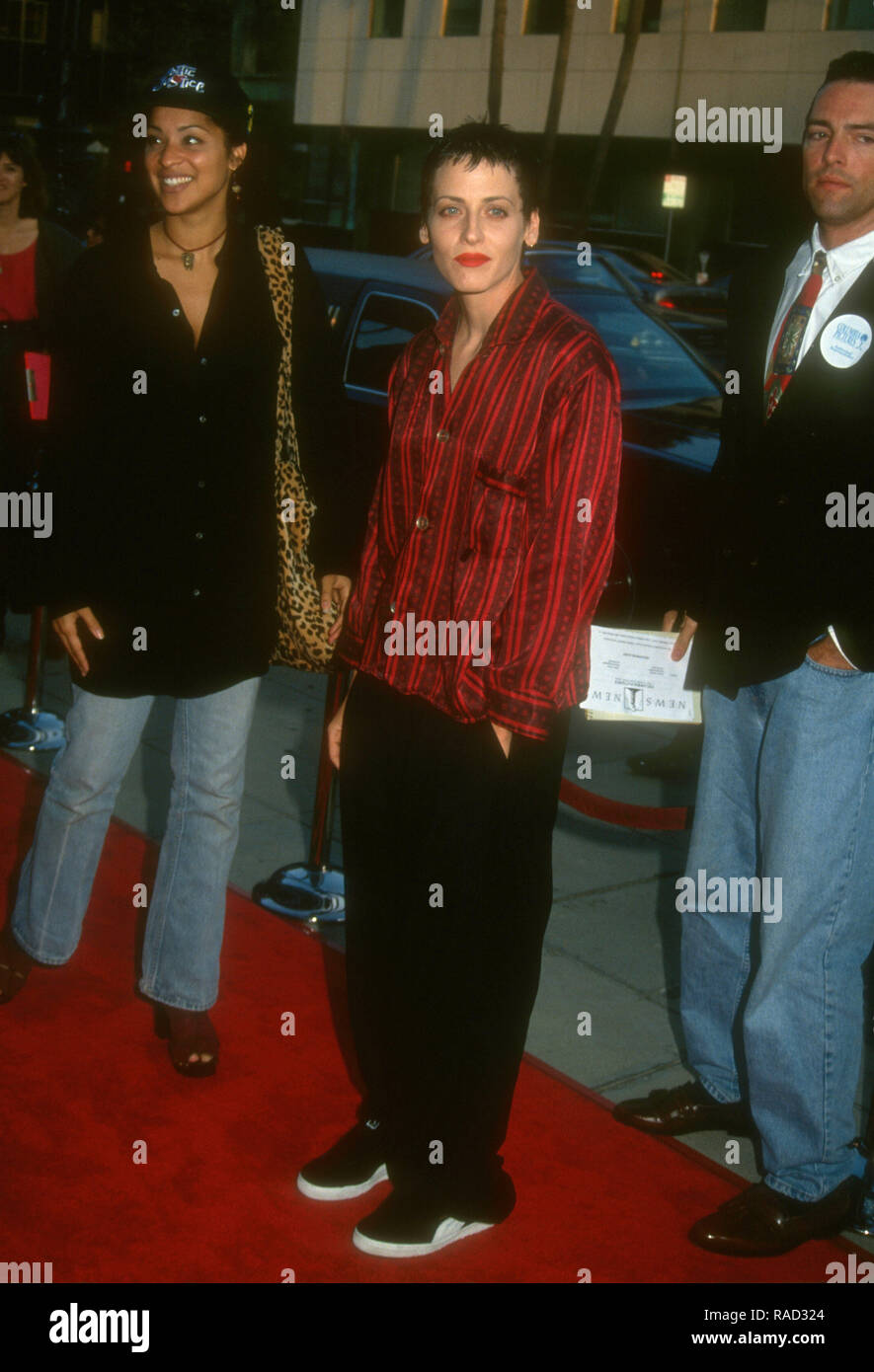 BEVERLY HILLS, Ca - 21. Juli: Schauspielerin Lori Singer besucht Columbia Pictures'' Poetische Gerechtigkeit" Premiere am 21. Juli 1993 an der Samuel Goldwyn Theater in Beverly Hills, Kalifornien. Foto von Barry King/Alamy Stock Foto Stockfoto
