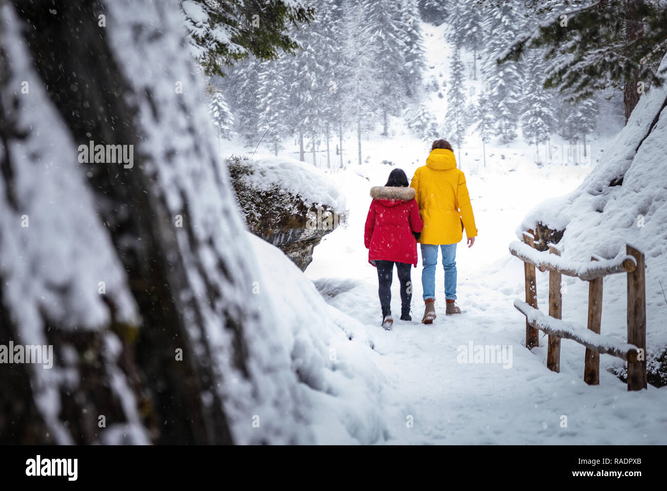 Mountainlove Stockfoto