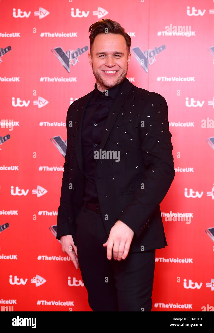 Olly Murs an der Sprachkonferenz UK Launch im W Hotel, London. Stockfoto