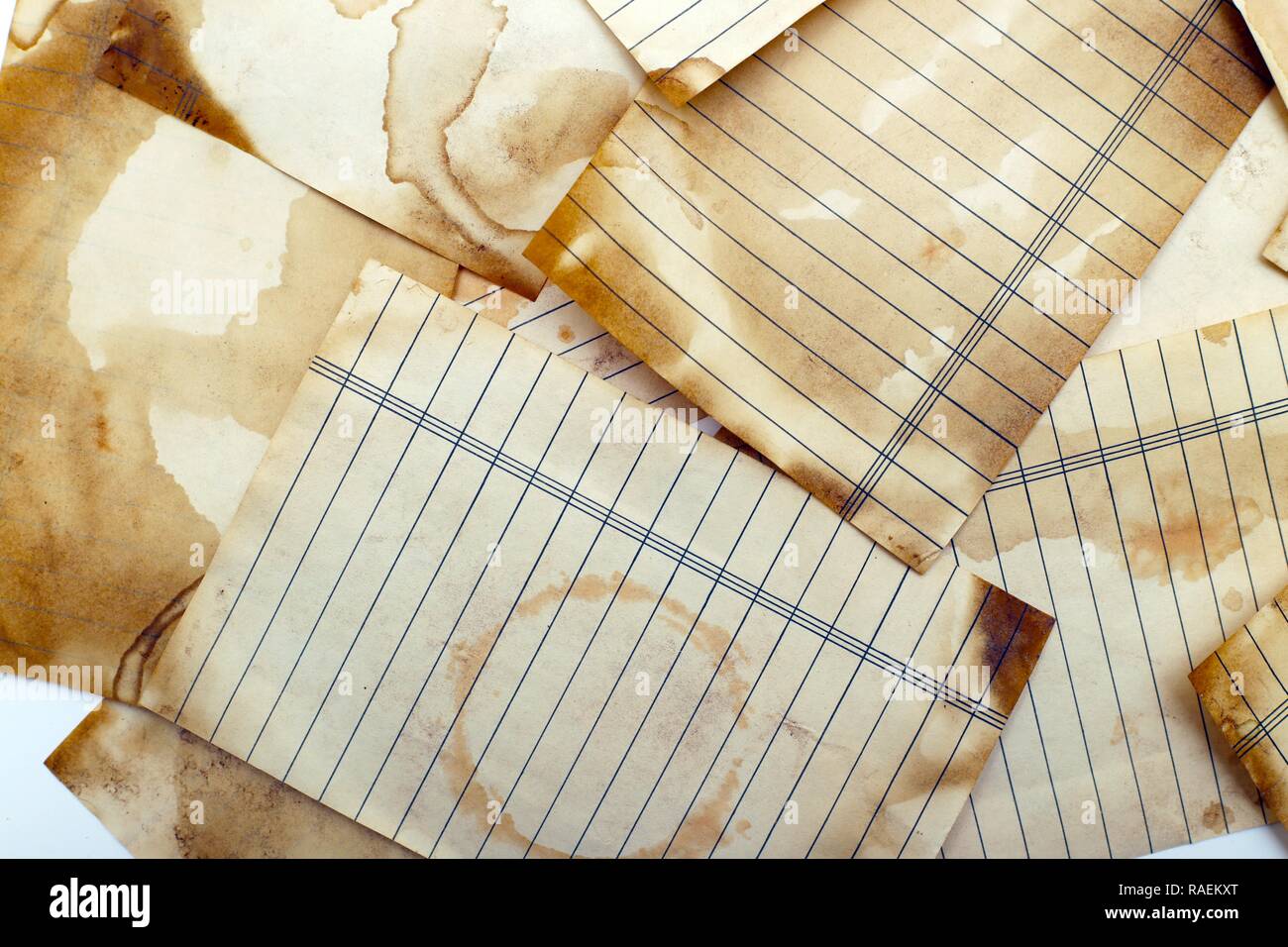 Scrapbook Hintergrund. Jahrgang Seite Stockfoto