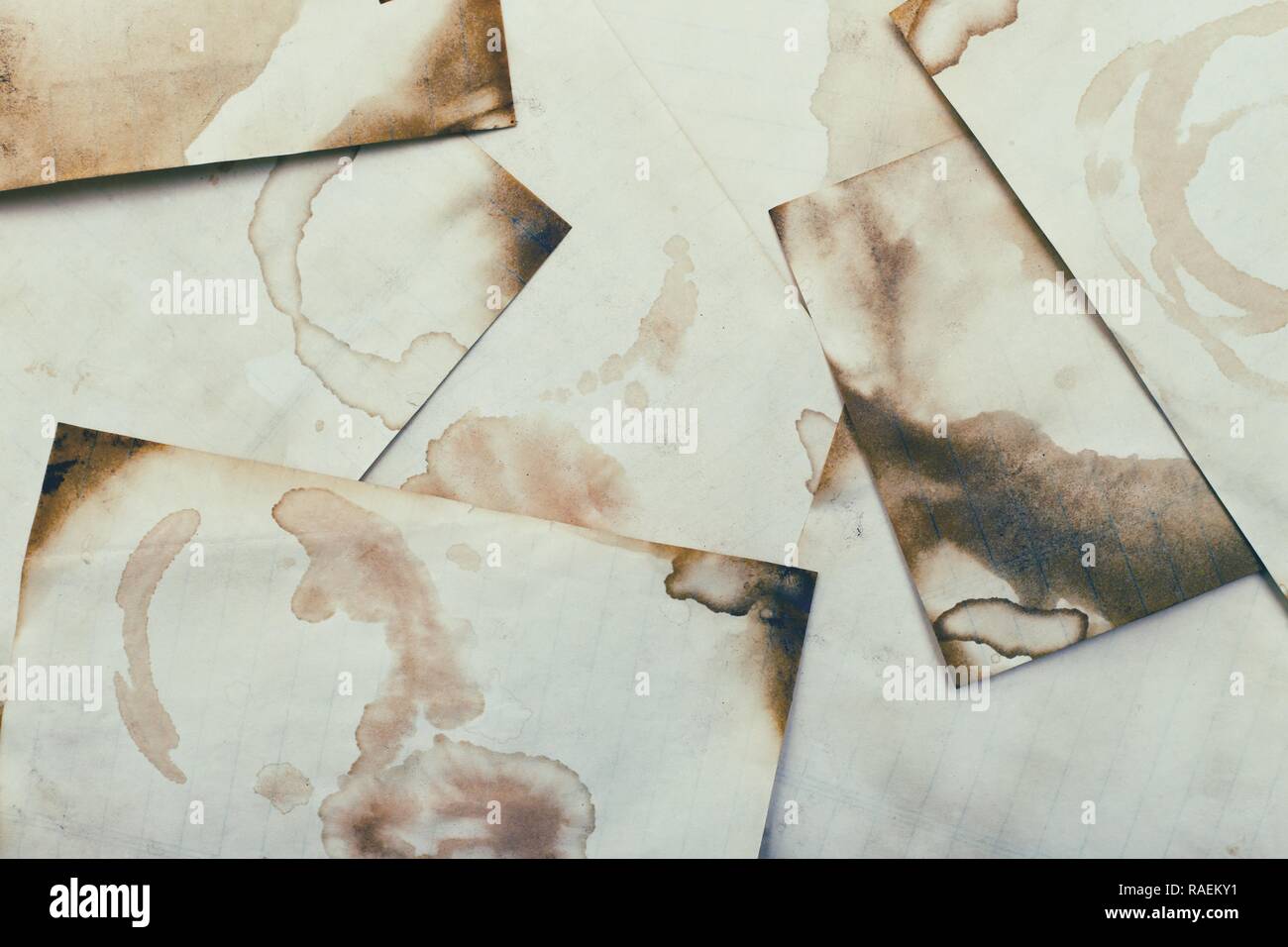 Scrapbook Hintergrund. Jahrgang Seite Stockfoto