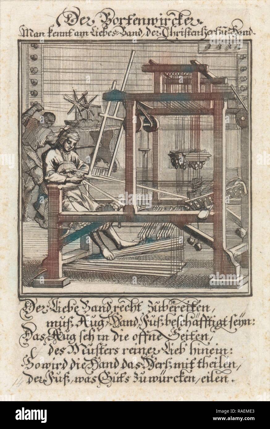 Weber, Jan Luyken, Anonym, 169. Neuerfundene durch Gibon. Klassische Kunst mit einem modernen Touch neuerfundene Stockfoto