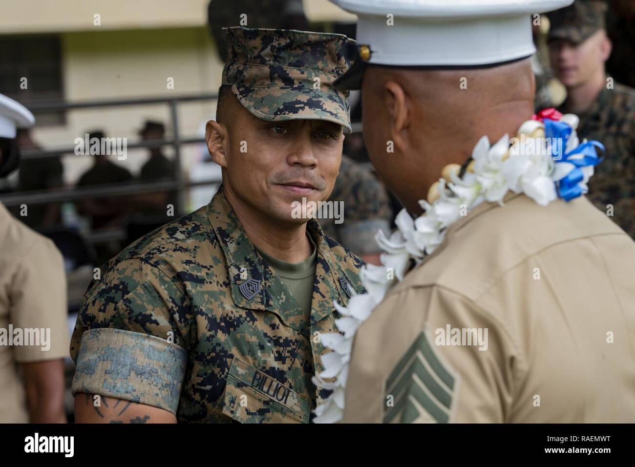 Us Marine Corps Sgt. Maj. Phillip Billiot, Sergeant Major, 3. Marine ...