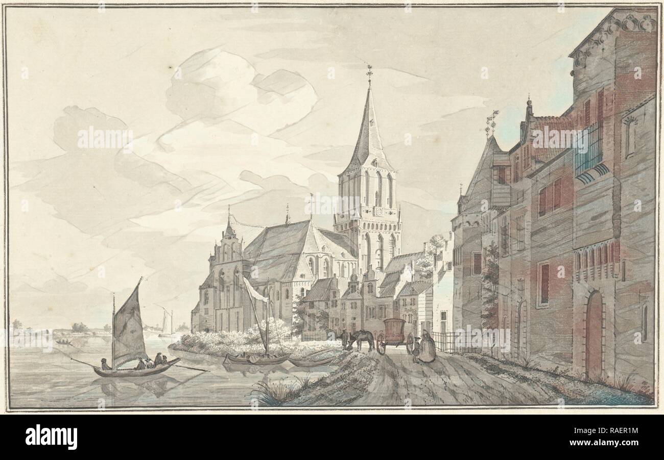 Munster Kirche Emmerich Deutschland, Pieter Jan van Liender, 175. Neuerfundene durch Gibon. Klassische Kunst mit einem modernen Touch neuerfundene Stockfoto