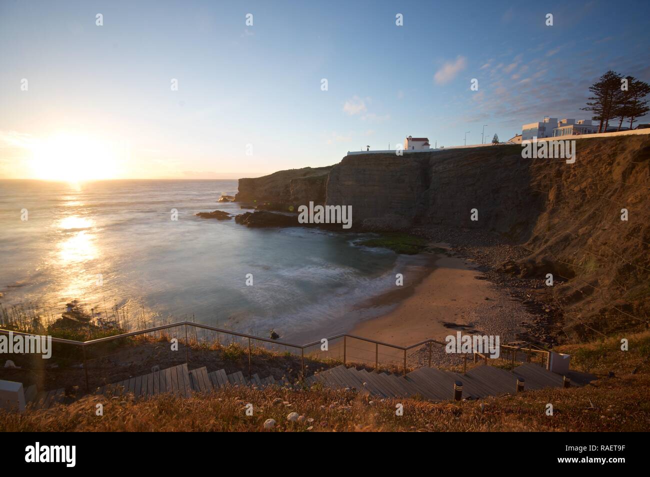 Der Alentejo Küste bei Zambujeira do Mar Stockfoto