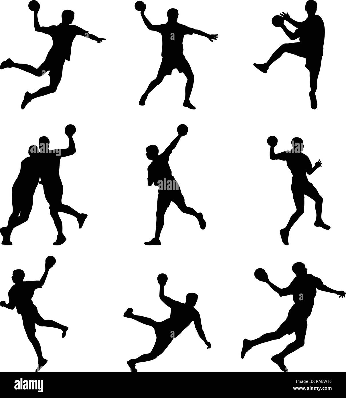 Handball Stock Vektor