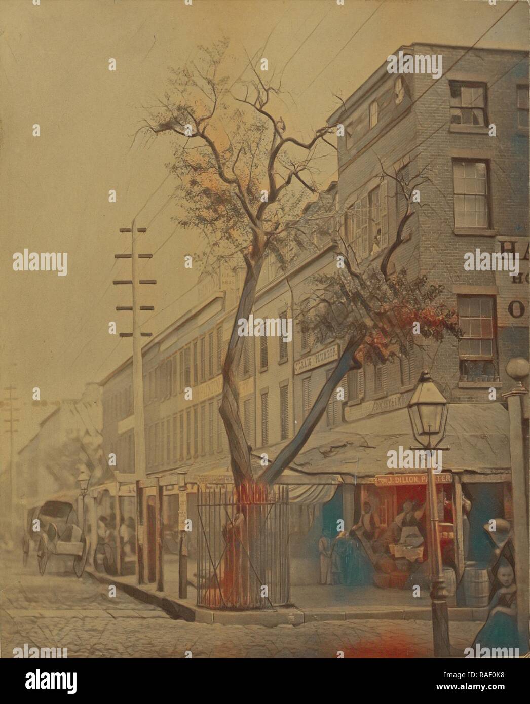 Die Stuyvesant Birnbaum, Jeremia Gurney (American, 1812 - 1895), New York City, New York, United States, 22. August 1863 überarbeitet Stockfoto