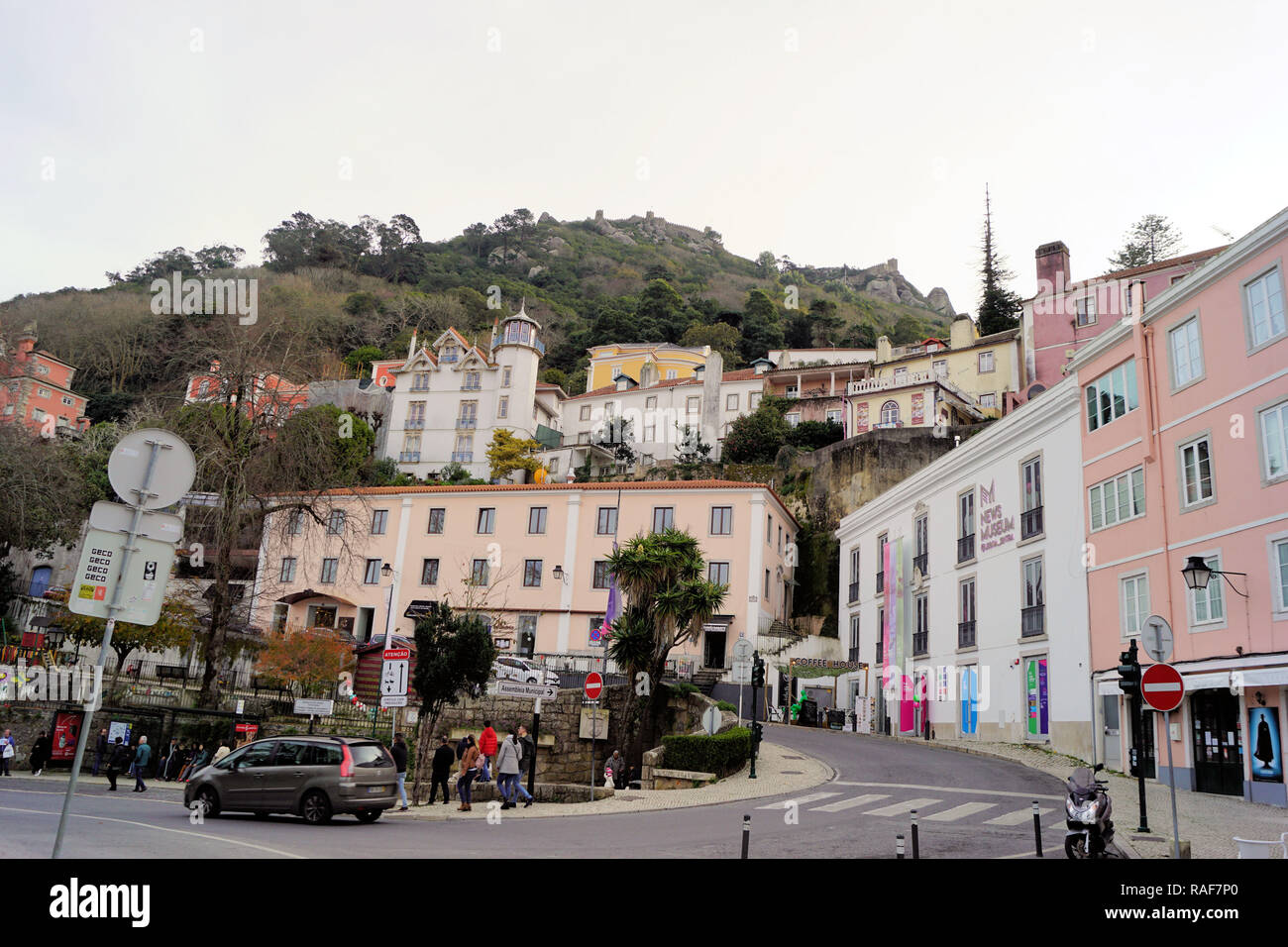 Das Dorf von Sintra, Portugal Stockfoto