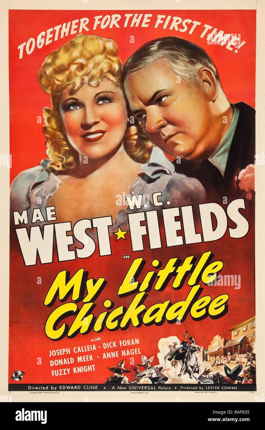 My Little Chickadee (Universal, 1940), Poster Mae West, W.C. Felder Datei Referenz # 33636 830 THA Stockfoto