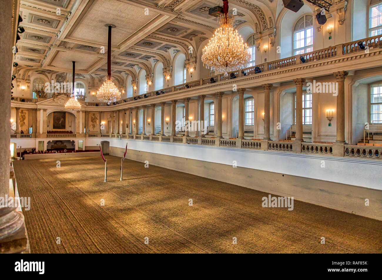 Spanische Hofreitschule, Wien, Österreich Stockfoto