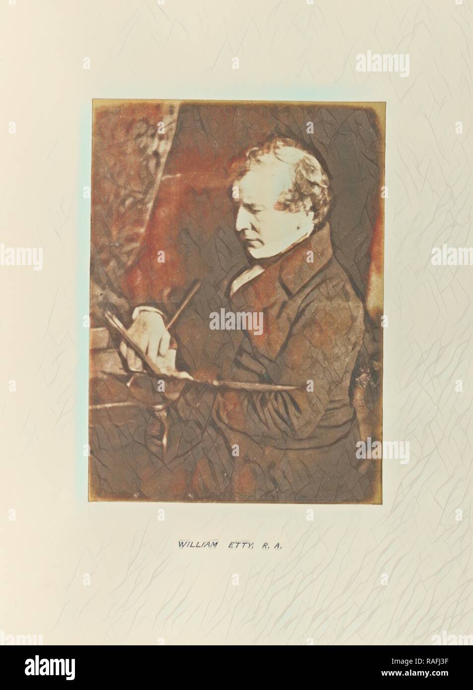 William Etty, R., Hill & Adamson (Schottische, aktiv 1843 - 1848), Schottland, 1843-1848, gesalzen Papier drucken sie aus einem Neuerfundene Stockfoto