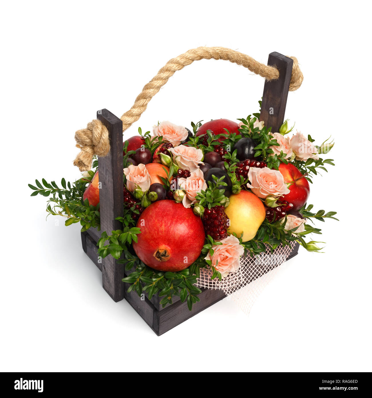 Ein originelles Geschenk an einen Vegetarier in Form eines Blumenstraußes  aus napakohl Stockfotografie - Alamy