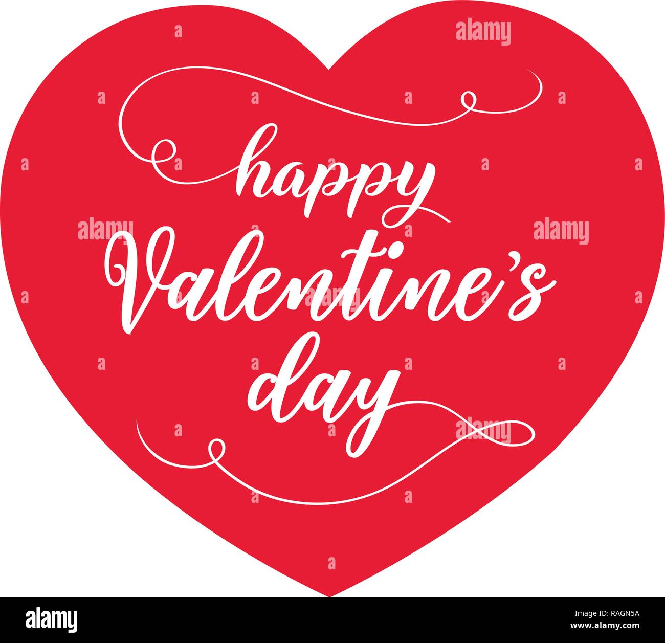 Liebe Grüße und Feier für Valentinstag. Herz-muster Abbildung. Stock Vektor