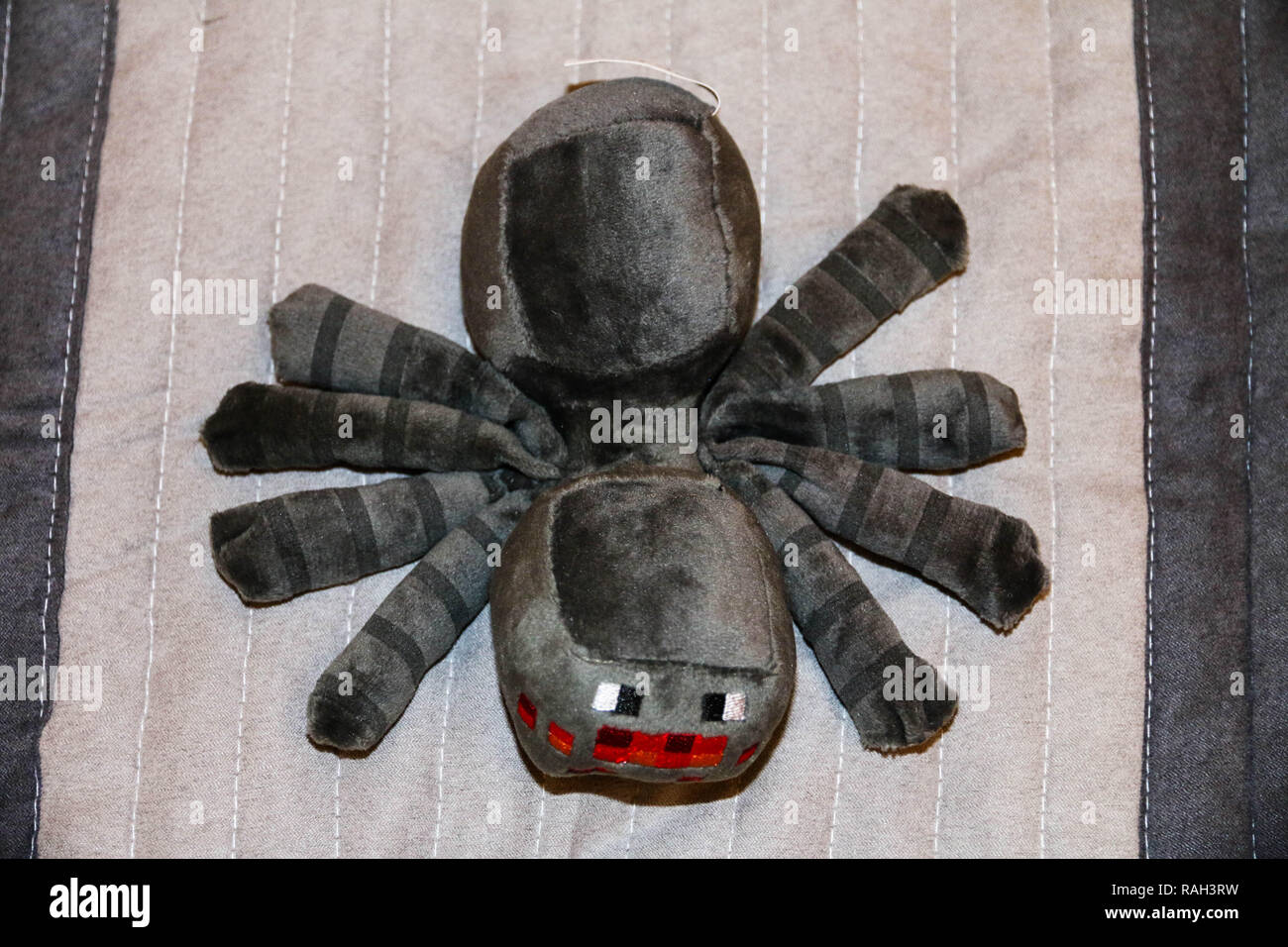 Minecraft spider Plüsch Stockfoto