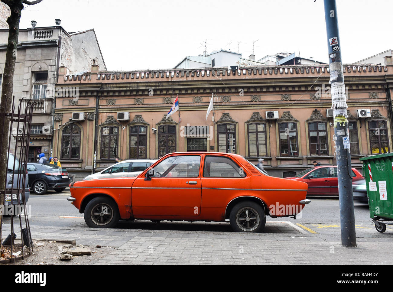 Opel in Belgrad Stockfoto